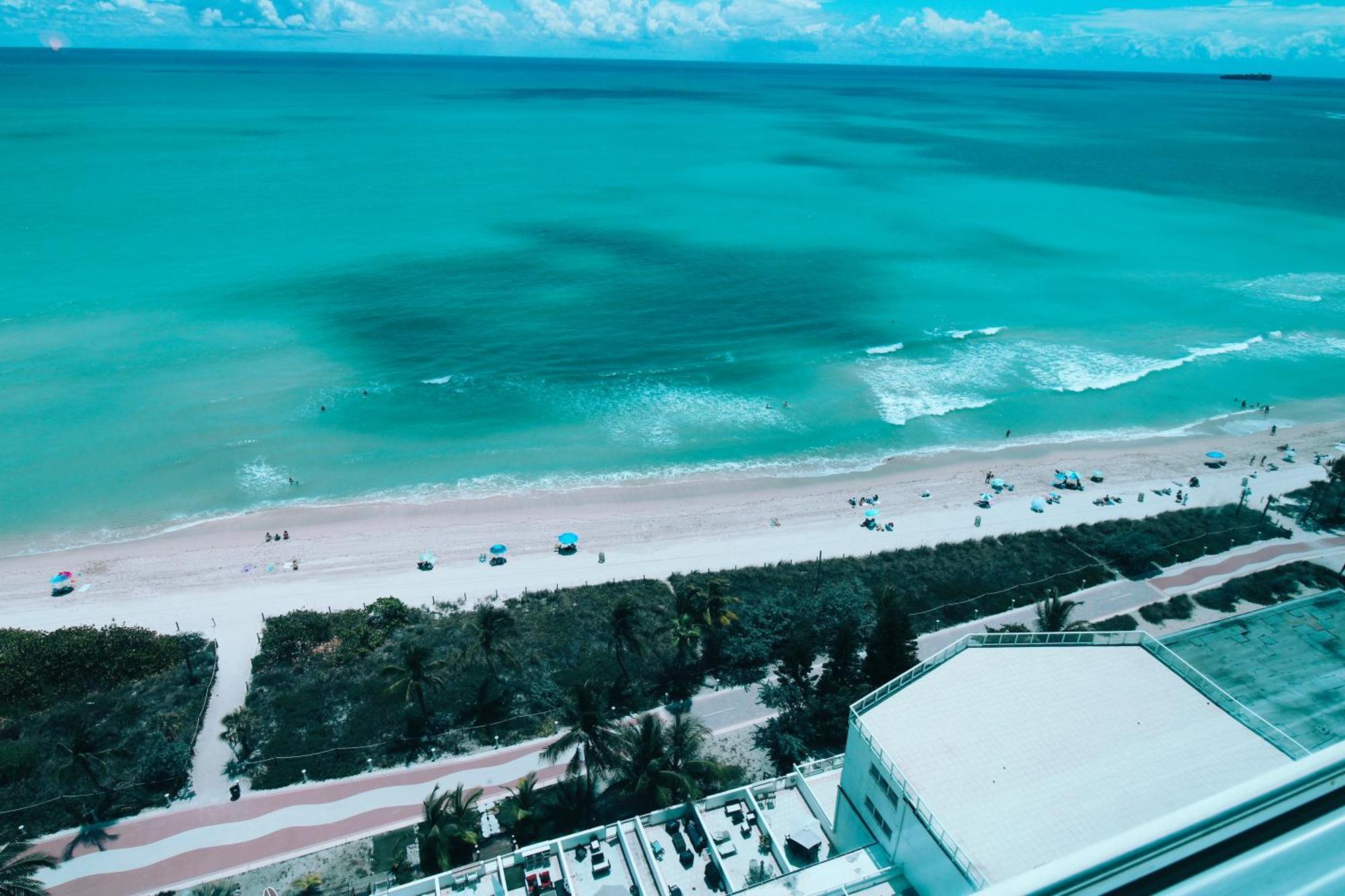 Castle 1733 Ocean View Studio With Direct Beach Access, Pool, Tennis & Free Parking Miami Beach Eksteriør billede