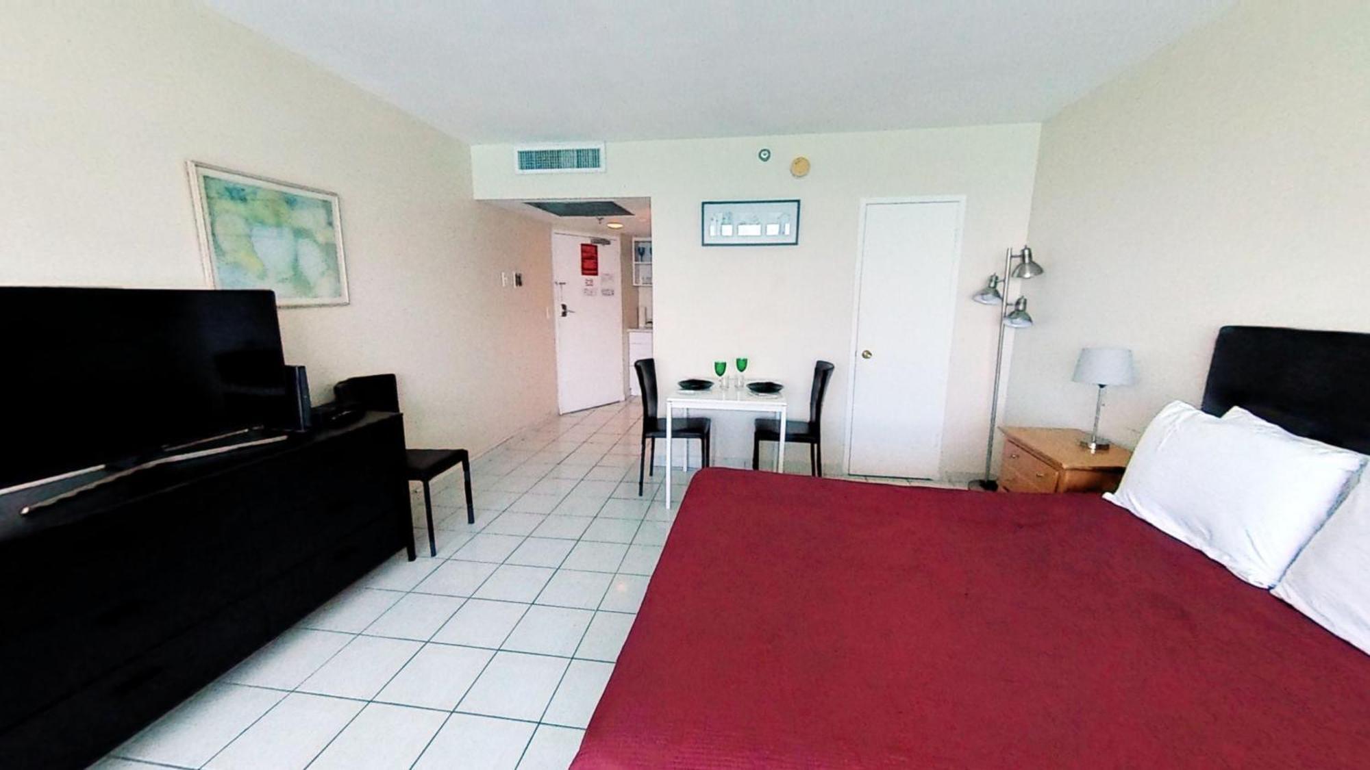 Castle 1733 Ocean View Studio With Direct Beach Access, Pool, Tennis & Free Parking Miami Beach Værelse billede