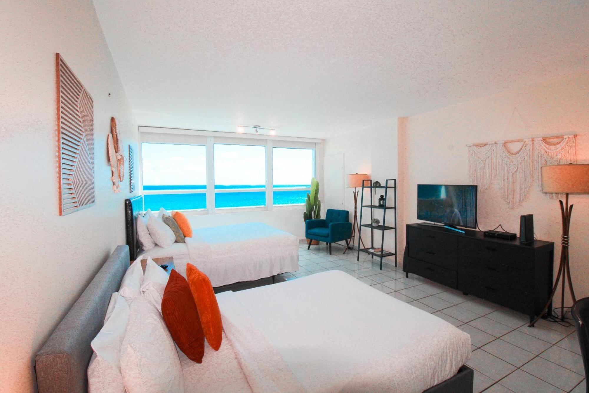 Castle 1733 Ocean View Studio With Direct Beach Access, Pool, Tennis & Free Parking Miami Beach Eksteriør billede