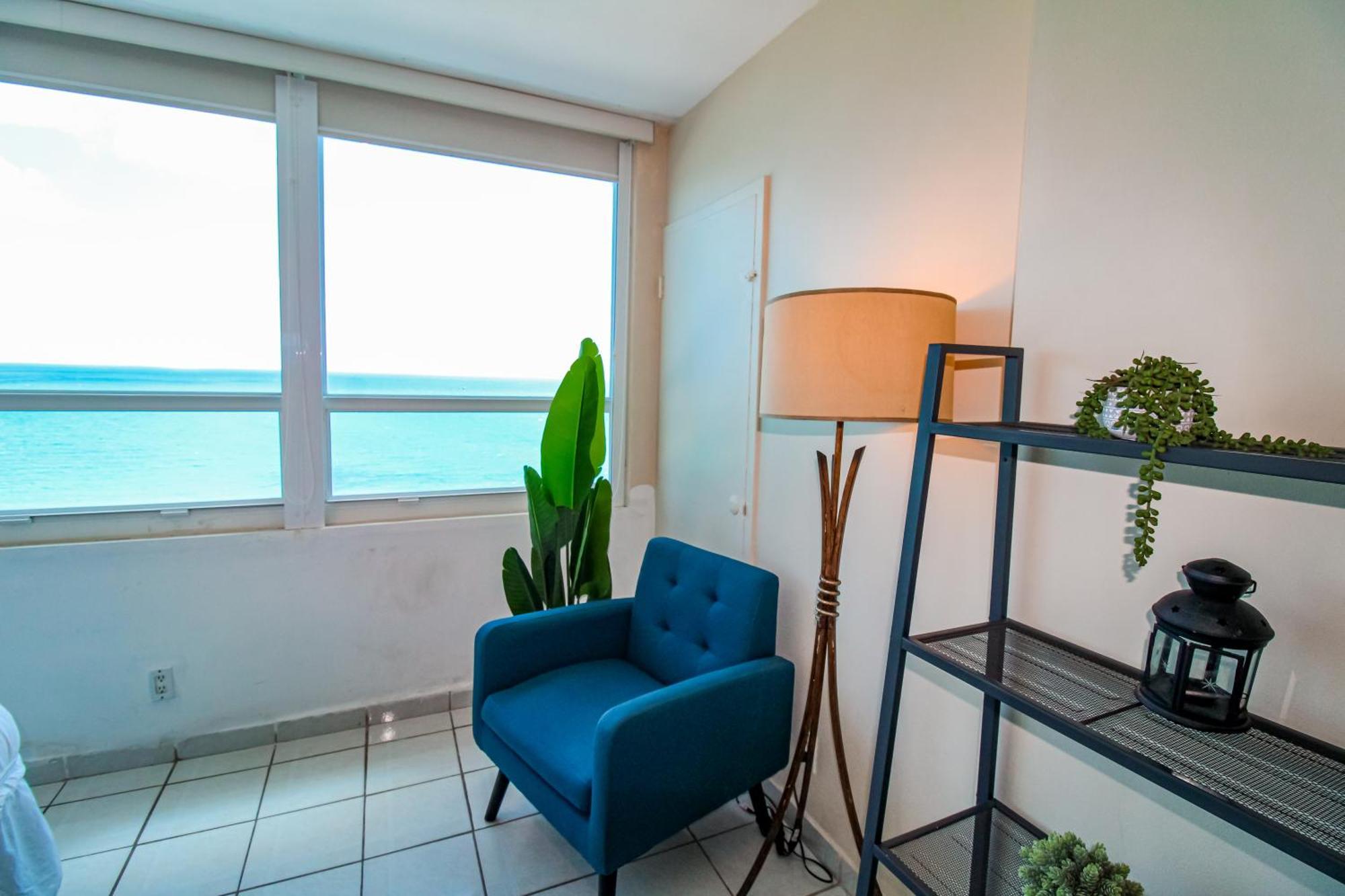 Castle 1733 Ocean View Studio With Direct Beach Access, Pool, Tennis & Free Parking Miami Beach Eksteriør billede